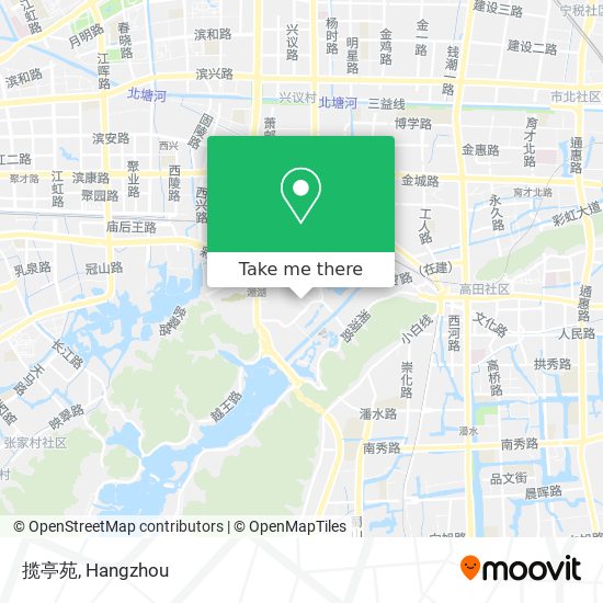 揽亭苑 map
