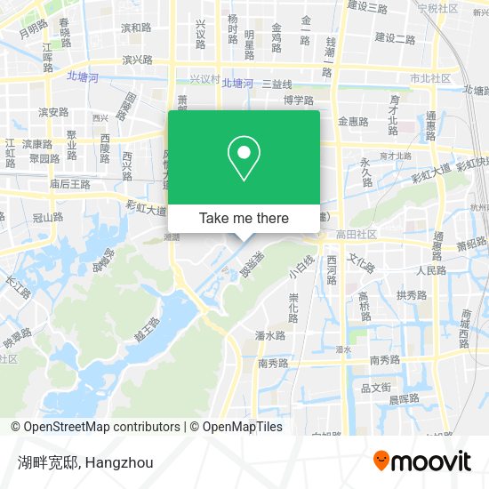 湖畔宽邸 map