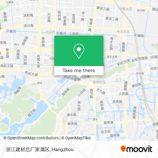 浙江建材总厂家属区 map