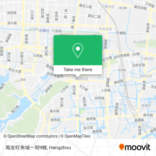 顺发旺角城一期9幢 map