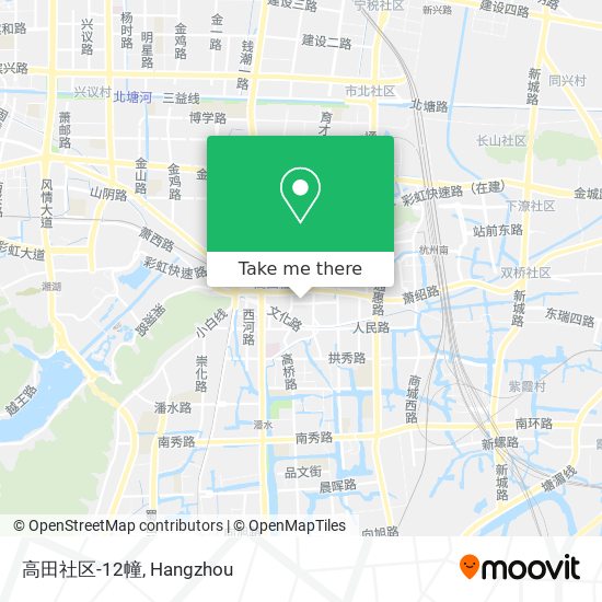 高田社区-12幢 map