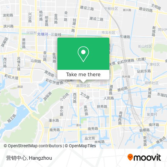 营销中心 map