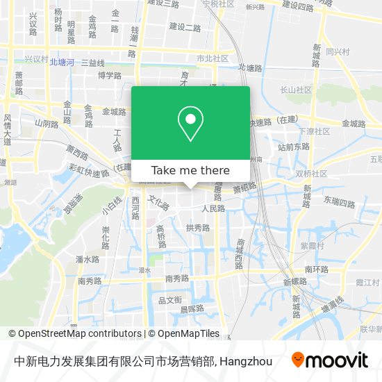 中新电力发展集团有限公司市场营销部 map