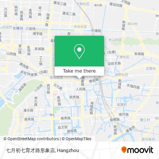 七月初七育才路形象店 map