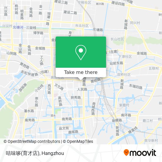 咭味哆(育才店) map