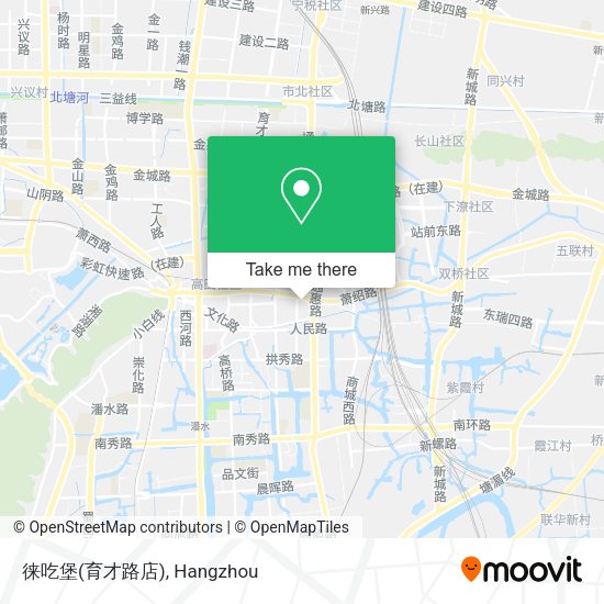 徕吃堡(育才路店) map
