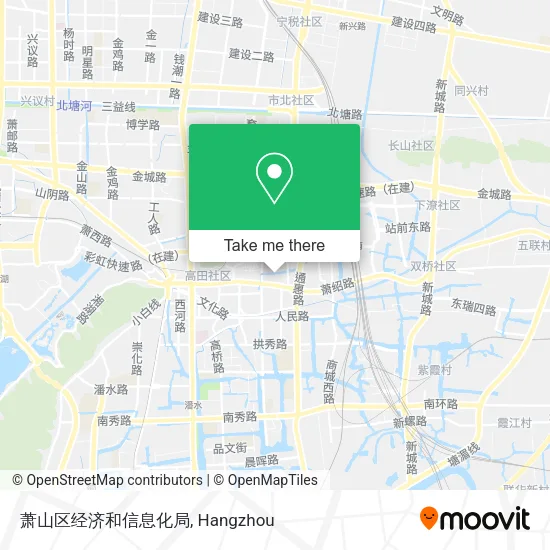 萧山区经济和信息化局 map
