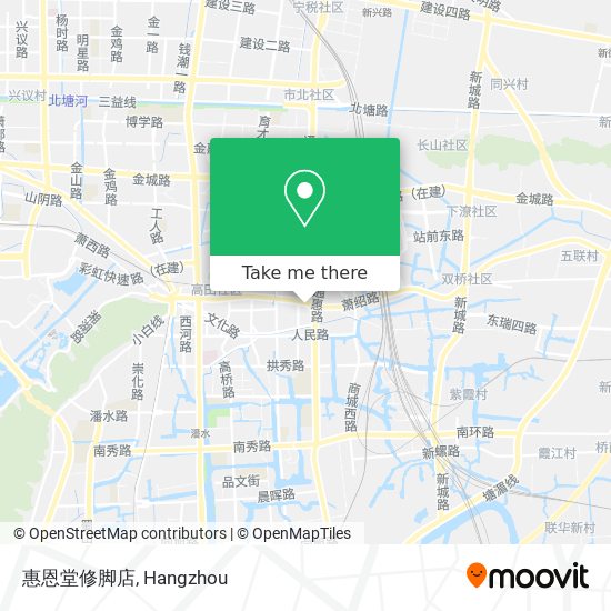惠恩堂修脚店 map