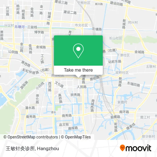 王敏针灸诊所 map