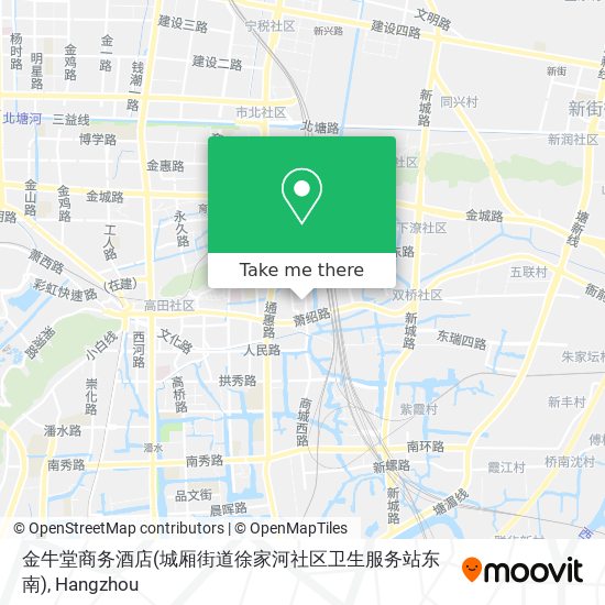 金牛堂商务酒店(城厢街道徐家河社区卫生服务站东南) map