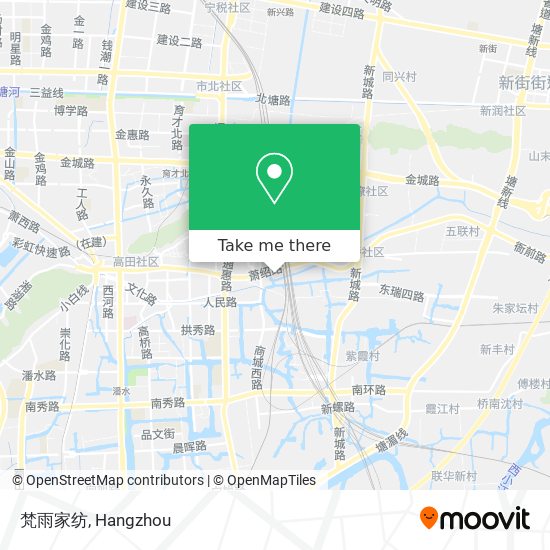 梵雨家纺 map