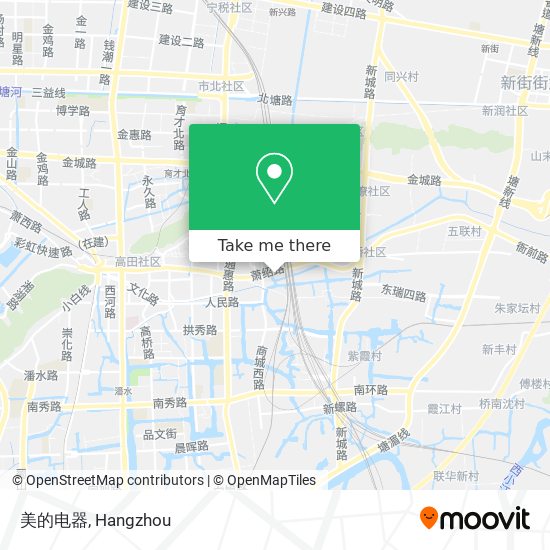 美的电器 map