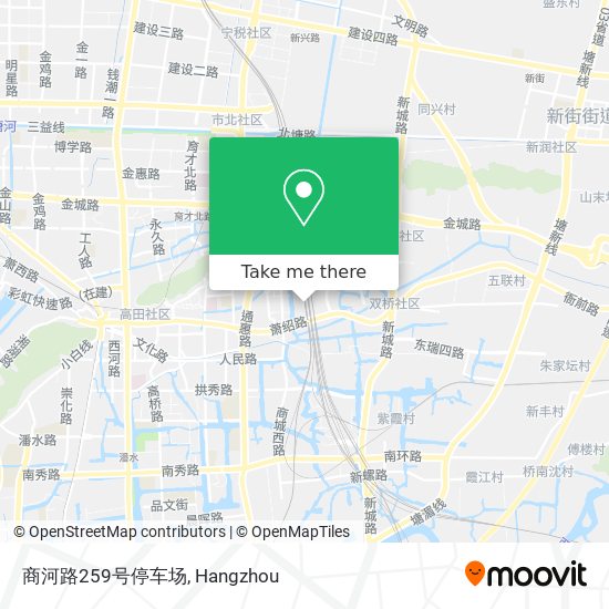 商河路259号停车场 map