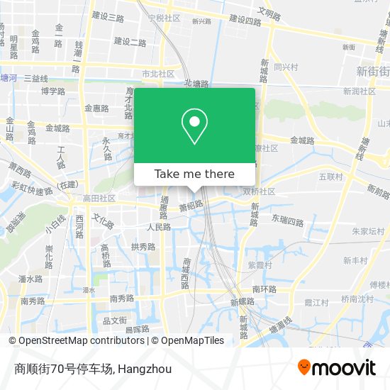 商顺街70号停车场 map