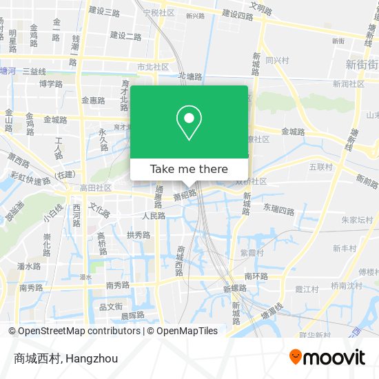 商城西村 map