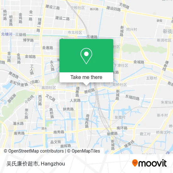 吴氏廉价超市 map