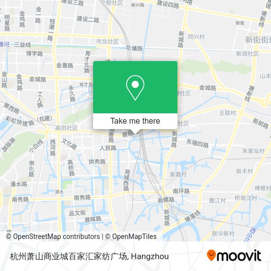 杭州萧山商业城百家汇家纺广场 map
