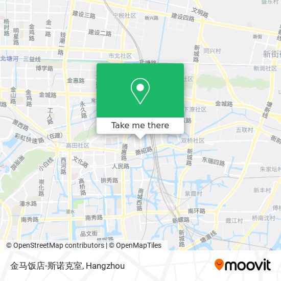 金马饭店-斯诺克室 map
