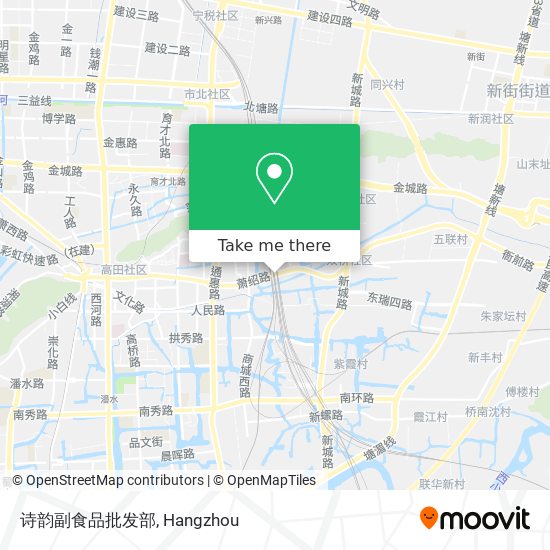 诗韵副食品批发部 map
