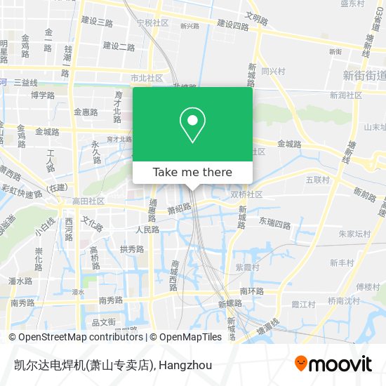 凯尔达电焊机(萧山专卖店) map