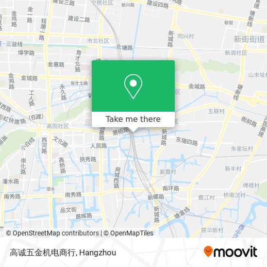 高诚五金机电商行 map