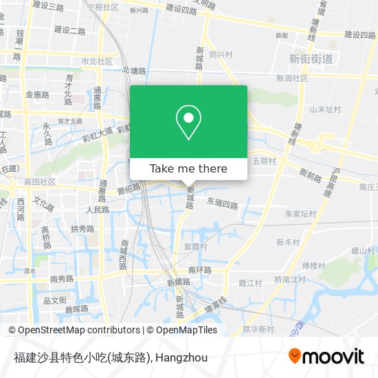 福建沙县特色小吃(城东路) map