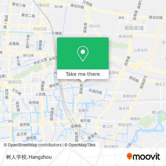 树人学校 map