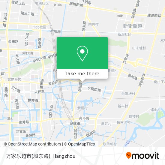 万家乐超市(城东路) map