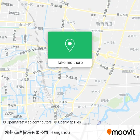 杭州鼎政贸易有限公司 map