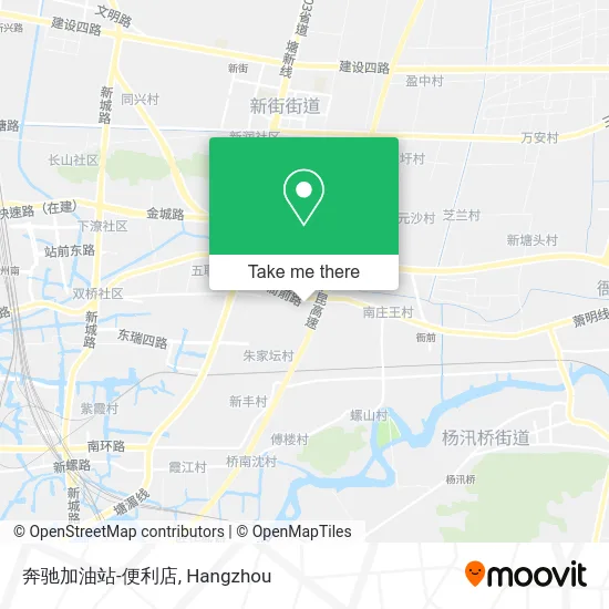 奔驰加油站-便利店 map