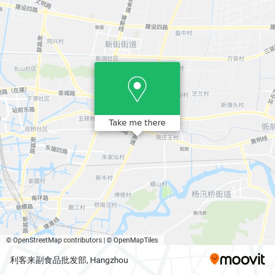 利客来副食品批发部 map