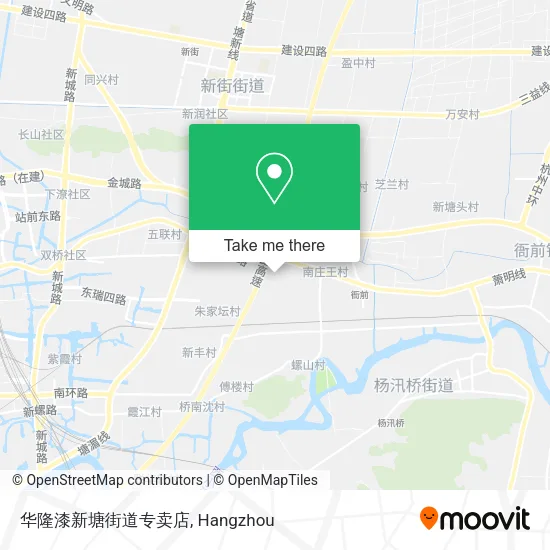 华隆漆新塘街道专卖店 map