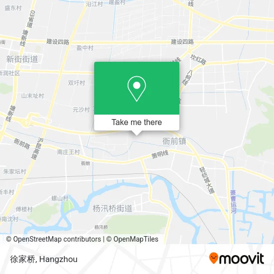 徐家桥 map