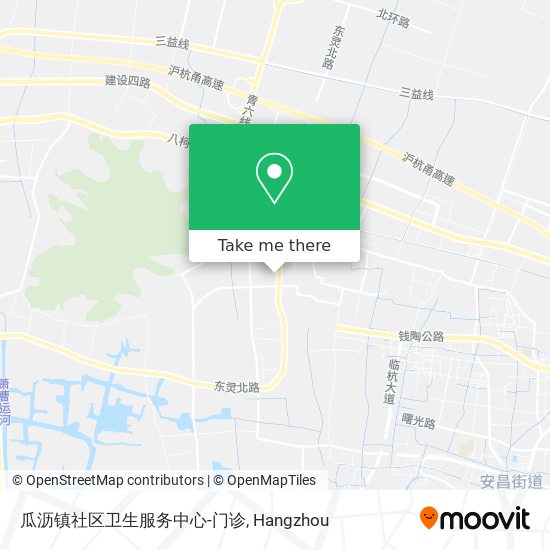 瓜沥镇社区卫生服务中心-门诊 map