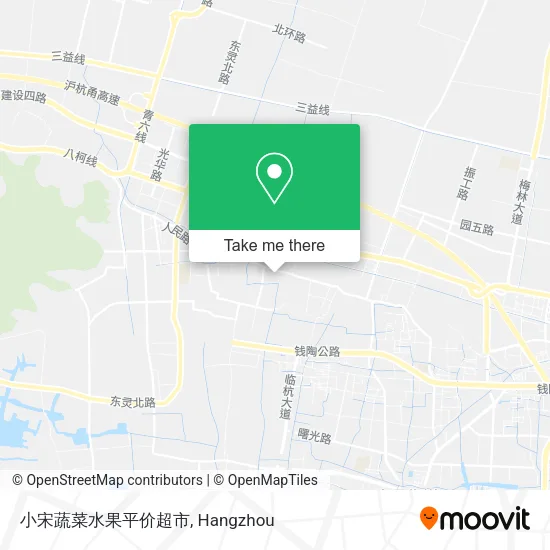 小宋蔬菜水果平价超市 map