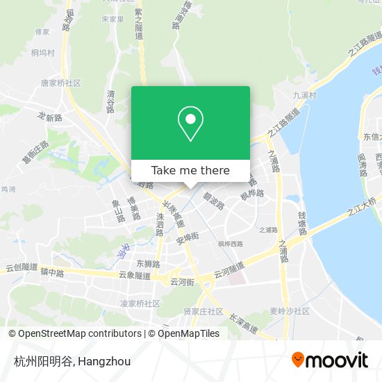 杭州阳明谷 map
