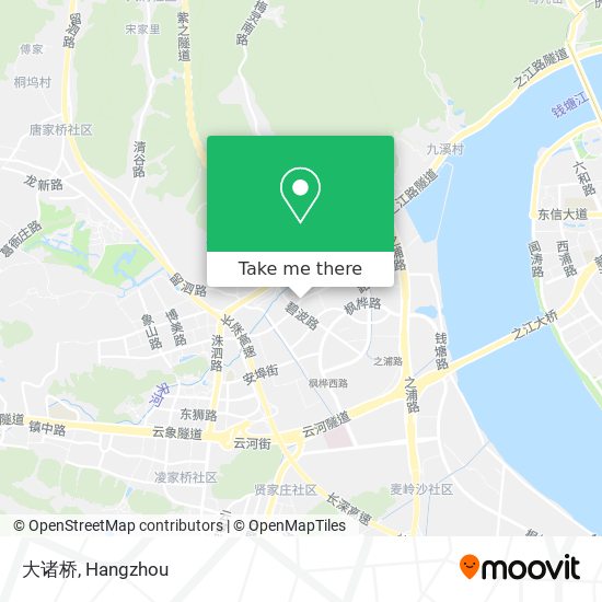大诸桥 map