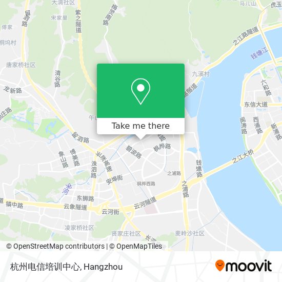 杭州电信培训中心 map