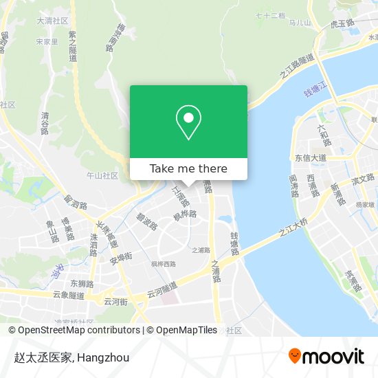 赵太丞医家 map