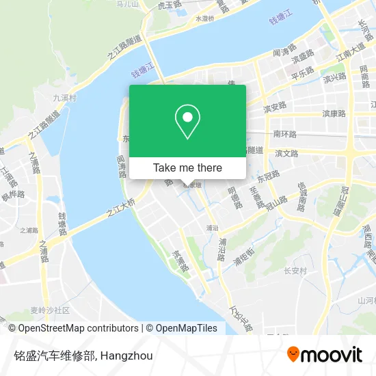 铭盛汽车维修部 map