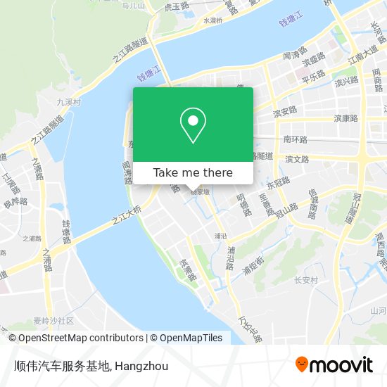 顺伟汽车服务基地 map