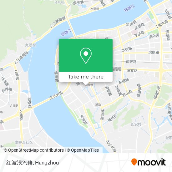红波浪汽修 map