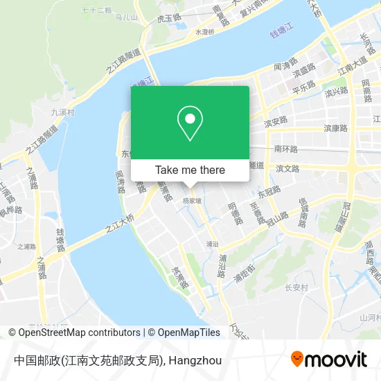 中国邮政(江南文苑邮政支局) map