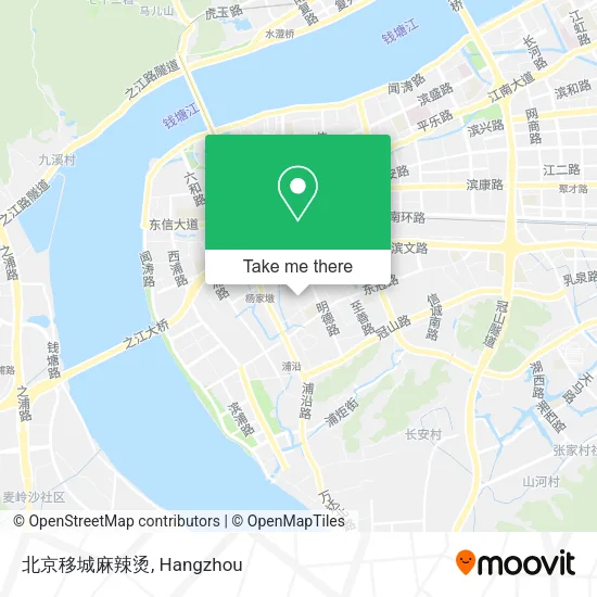 北京移城麻辣烫 map