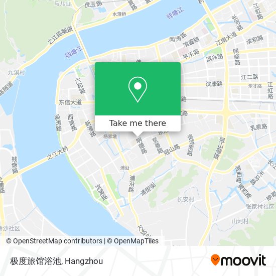 极度旅馆浴池 map
