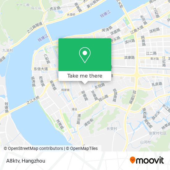 A8ktv map