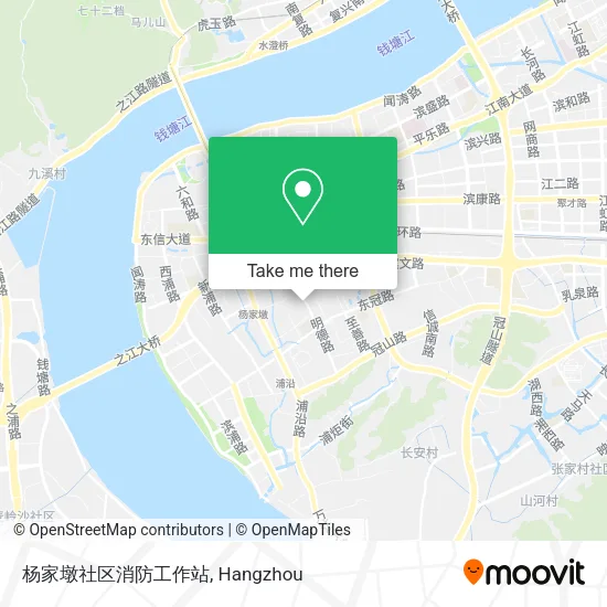 杨家墩社区消防工作站 map