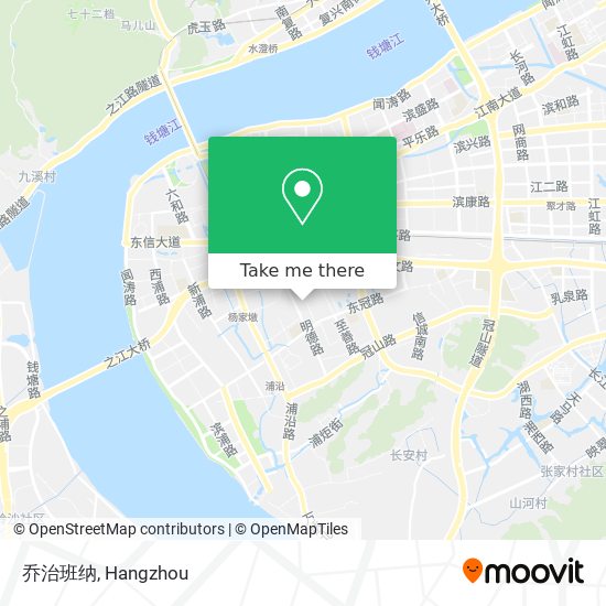 乔治班纳 map