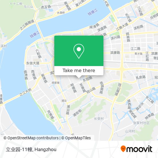 立业园-11幢 map