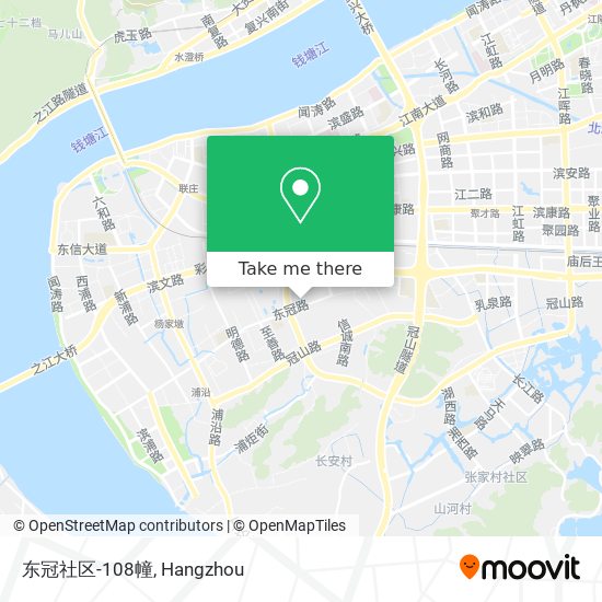 东冠社区-108幢 map